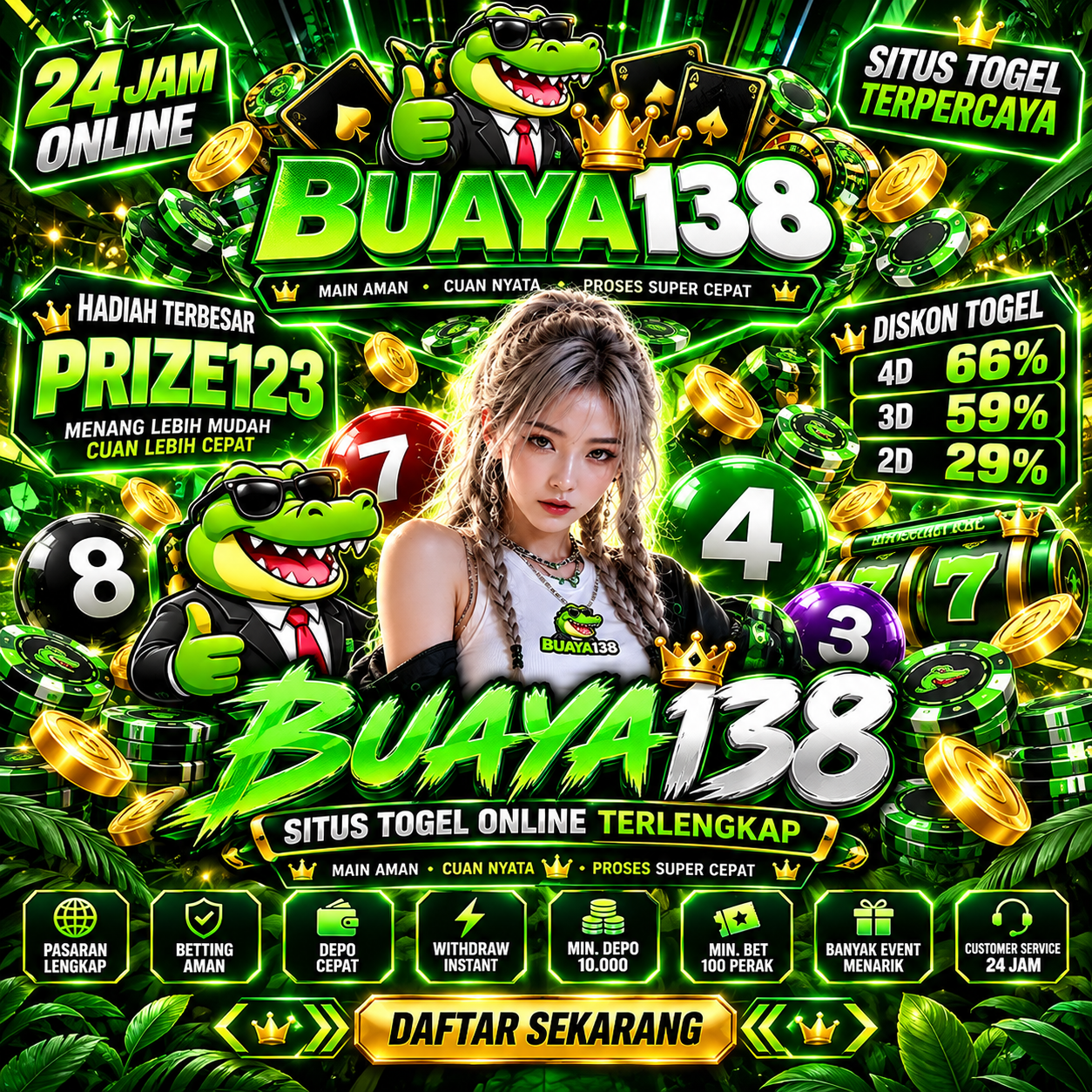 BUAYA138 : Link Slot Gacor Terkemuka DiDunia Perslotan Dengan Maxwin Besar