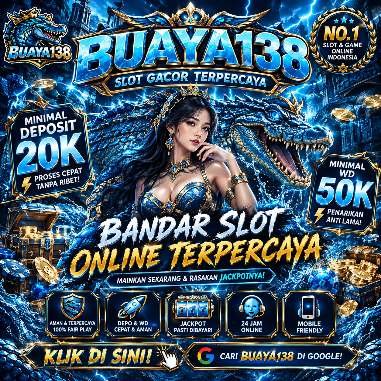 Galeri foto BUAYA138 : No.1 Slot Dan Game Online Terpercaya di Jakarta