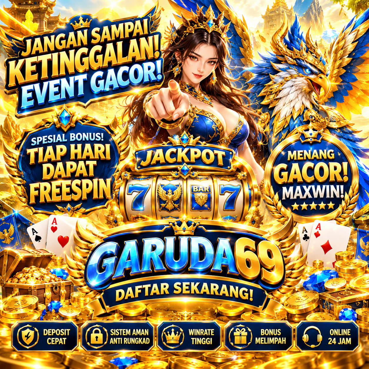 GARUDA69 : Platform Brilliant Untuk Mendapatkan Maxwin Besar dan Gacor